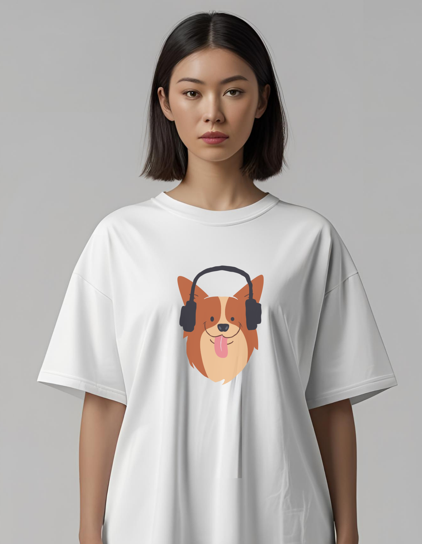 Choco Pup Oversize Tee