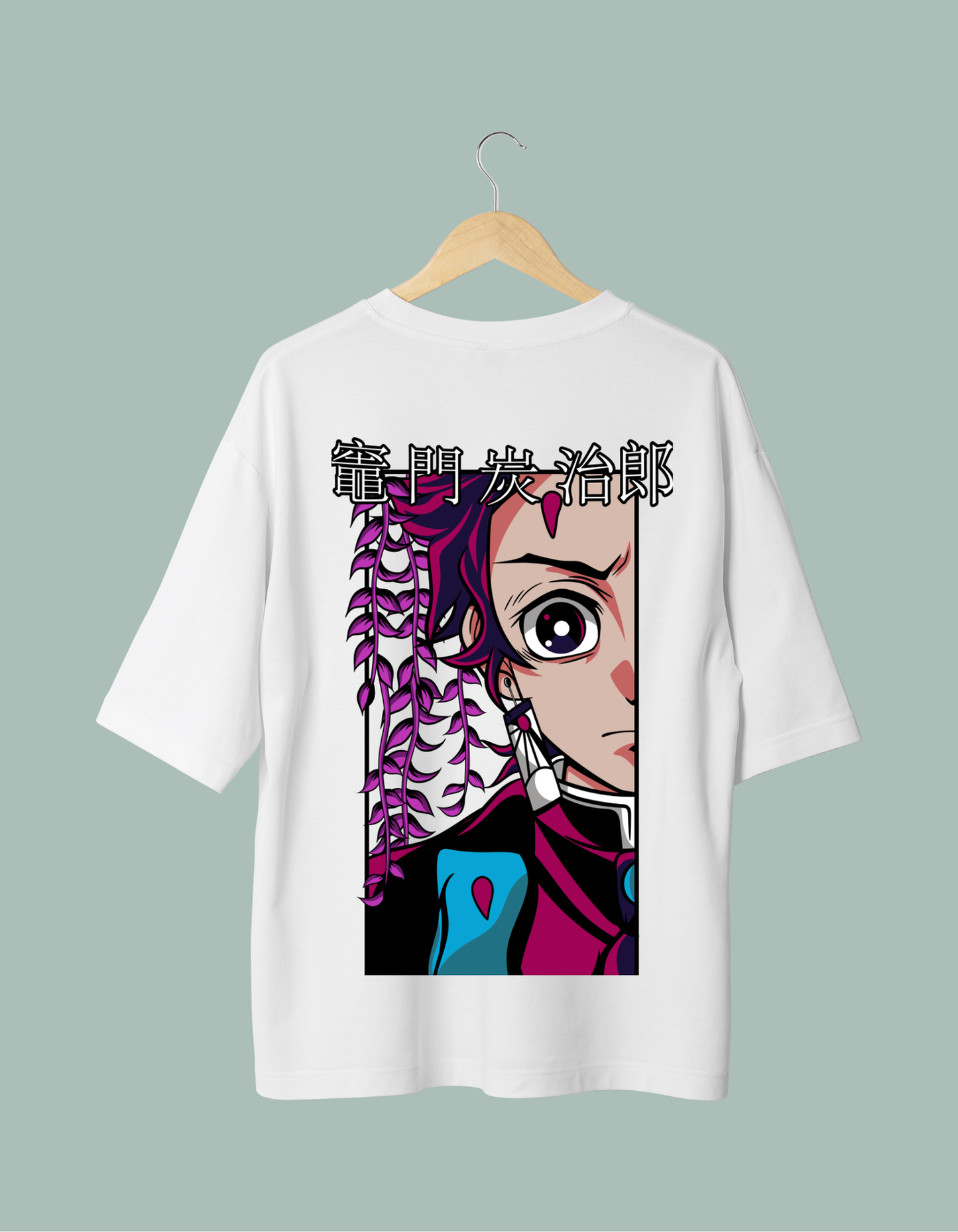 Cursed Power – Demon Slayer Tanjiro Graphic Tee