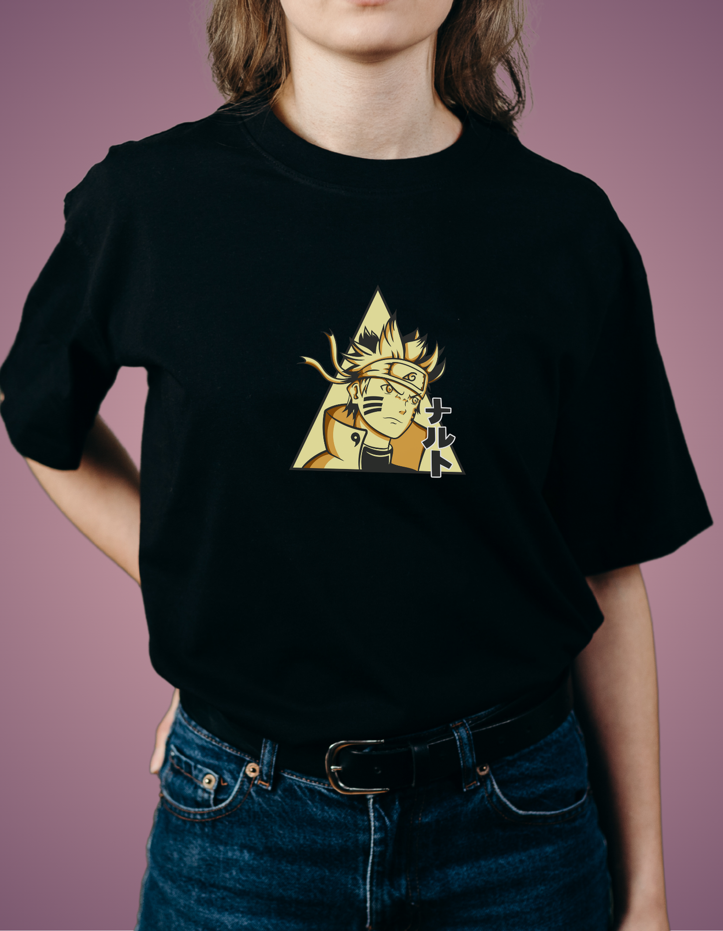 NARUTO VIBES Oversized T-shirt
