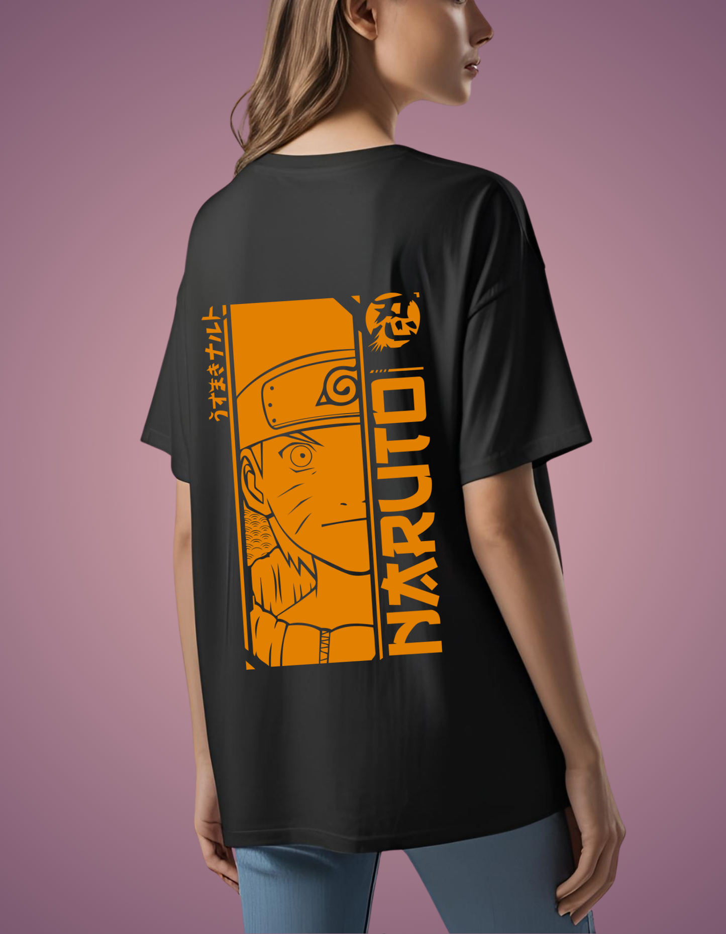 NARUTO VIBES Oversized T-shirt