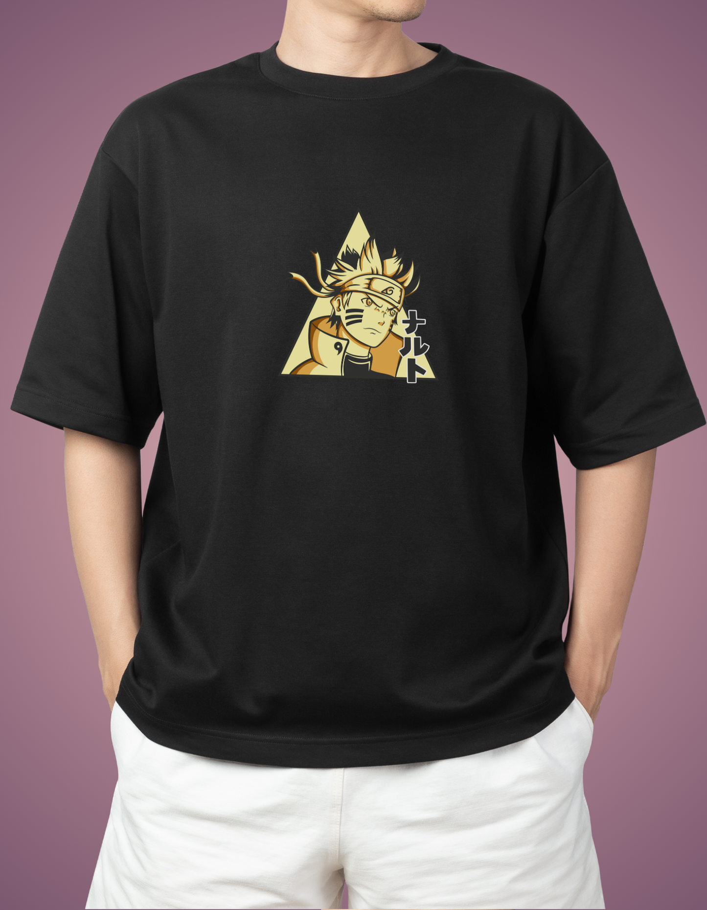 NARUTO VIBES Oversized T-shirt
