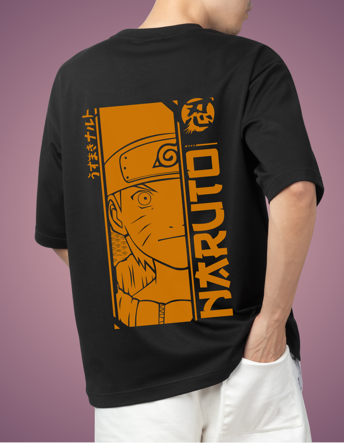 NARUTO VIBES Oversized T-shirt