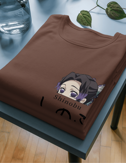 Shinobu-Inspired Oversize T-shirt