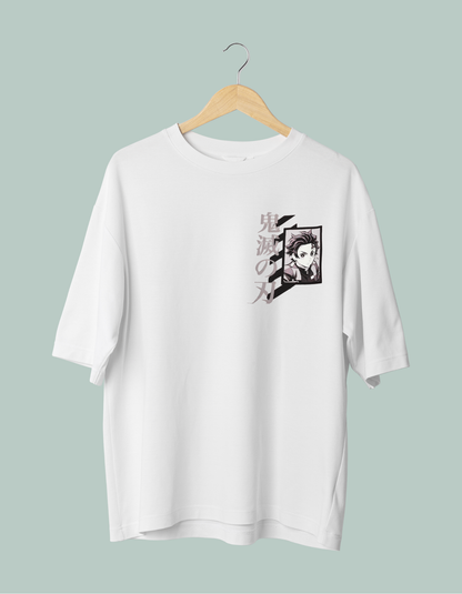 Cursed Power – Demon Slayer Tanjiro Graphic Tee