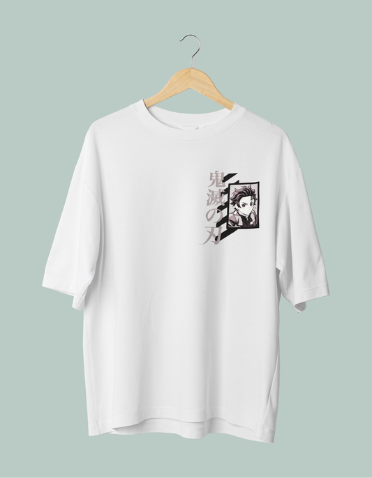 Cursed Power – Demon Slayer Tanjiro Graphic Tee
