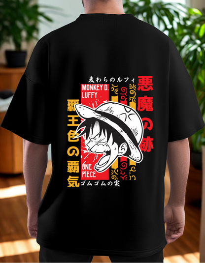 Straw Hat Drip – One Piece Oversized Tee