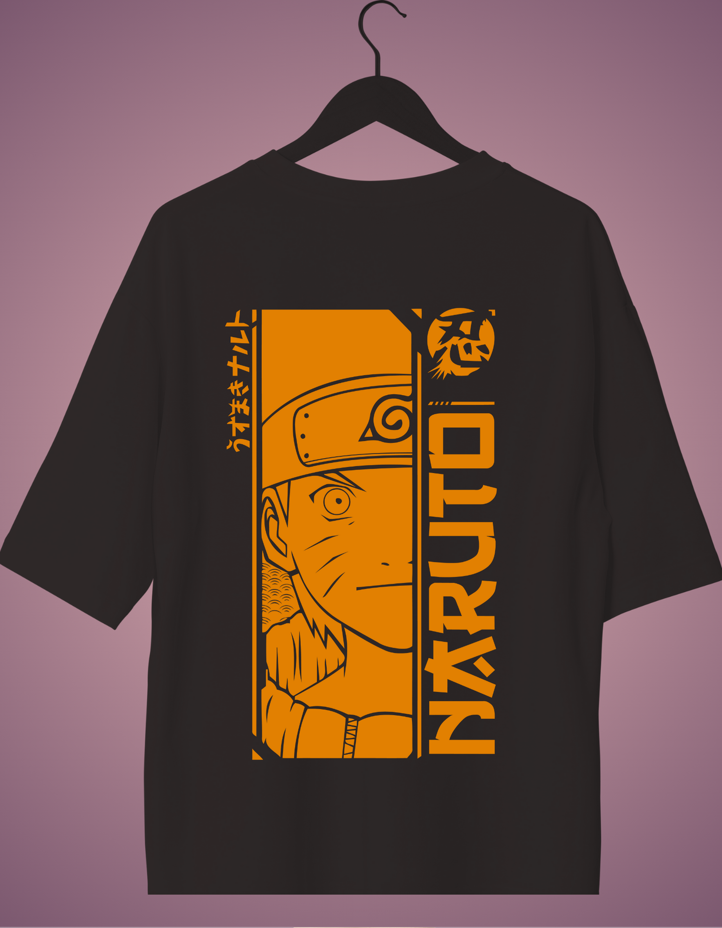 NARUTO VIBES Oversized T-shirt